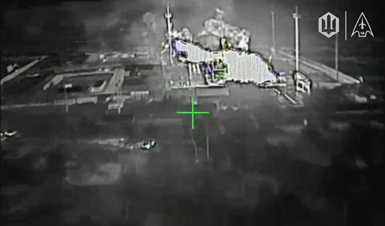 Ukrainian drones destroyed a gas distribution system in Luhansk region