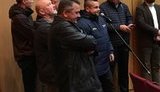 Діалогу ветеранів АТО і чиновників, які приїхали до Рівного пояснити, чому Україна погодилася на формулу Штайнмаєра не вийшло. ФОТО