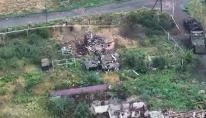 "Азов" зупинив спробу захоплення Катеринівки та знищив 5 БМП з російським десантом. ВIДЕО