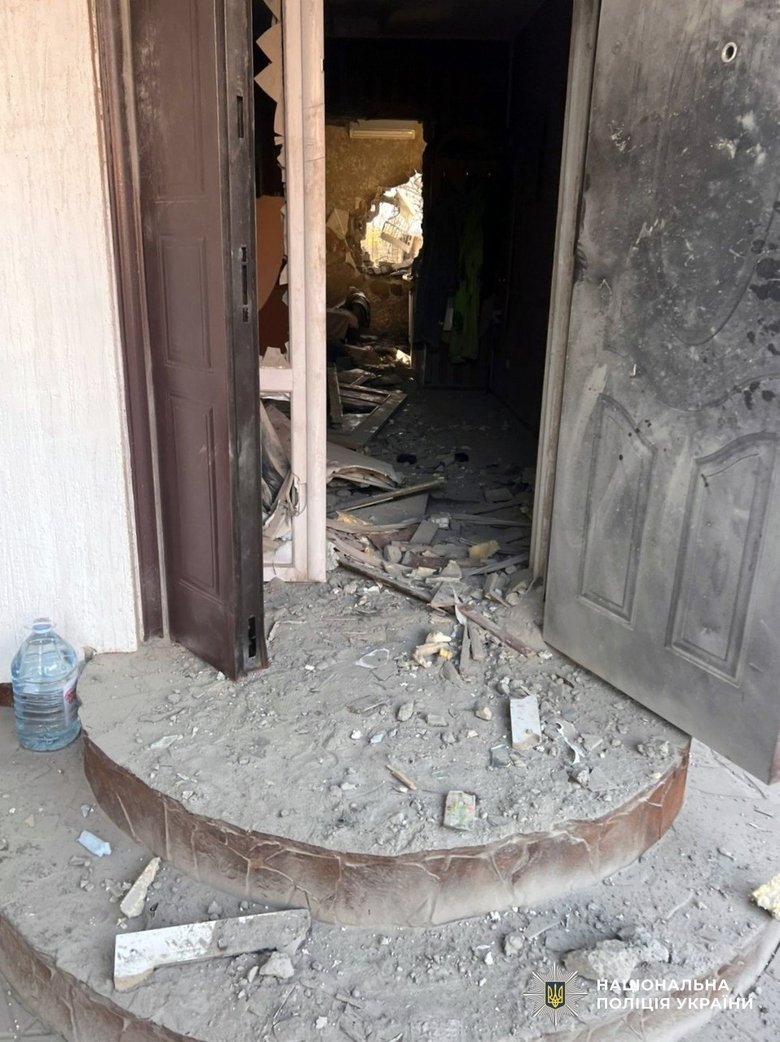 Последствия вражеских обстрелов Херсонской области