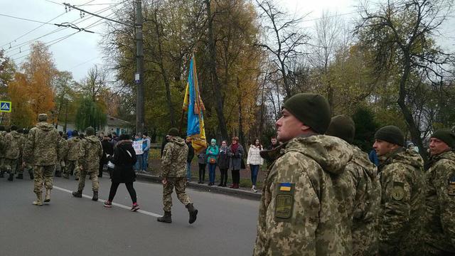 Белая Церковь приветствует воинов 72-й ОМБр им. Черных Запорожцев, вернувшихся из АТО 11
