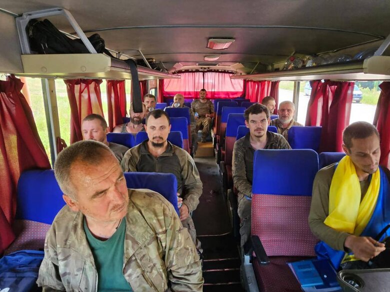 Another 22 Ukrainian defenders were released from Russian captivity 01