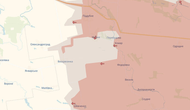 Russia has occupied Hrushivske and is advancing in Donetsk region, - DeepState. MAP