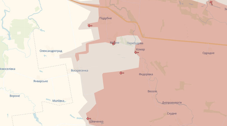 Russian advance and occupation What is known as of 22 July