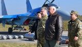 Порошенко посетил многонациональные учения "Чистое небо - 2018": "Пять лет назад наши самолеты ржавели на земле". ФОТОрепортаж