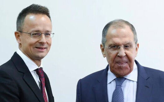 глава МЗС Угорщини Сійярто та Лавров
