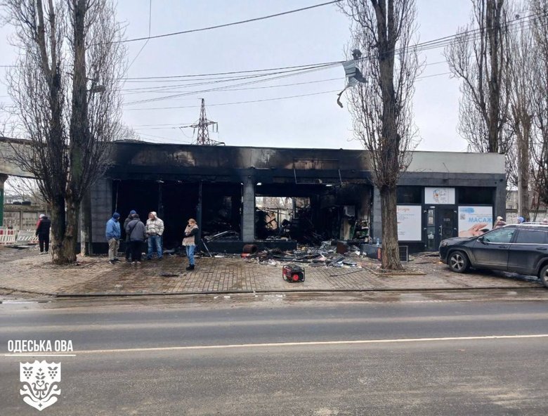 В Одесі після обстрілу понівечені житлові будинки та інфраструктура