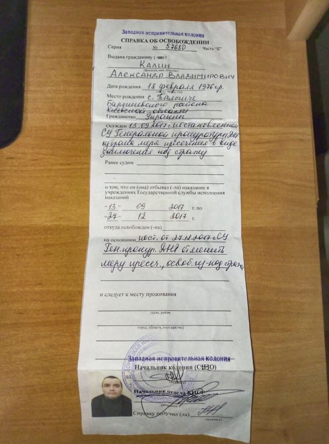 Сепари експериментували з електричним струмом на допитах, били та виводили на псевдорозстріли, - Олександр Калін, український військовослужбовець, полонений у 2015-2017 роках 02