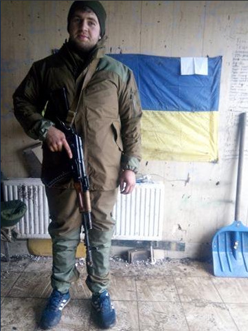 Member of 57th motorized brigade Maksym Cherkun fell in action in Donbas April 16 01