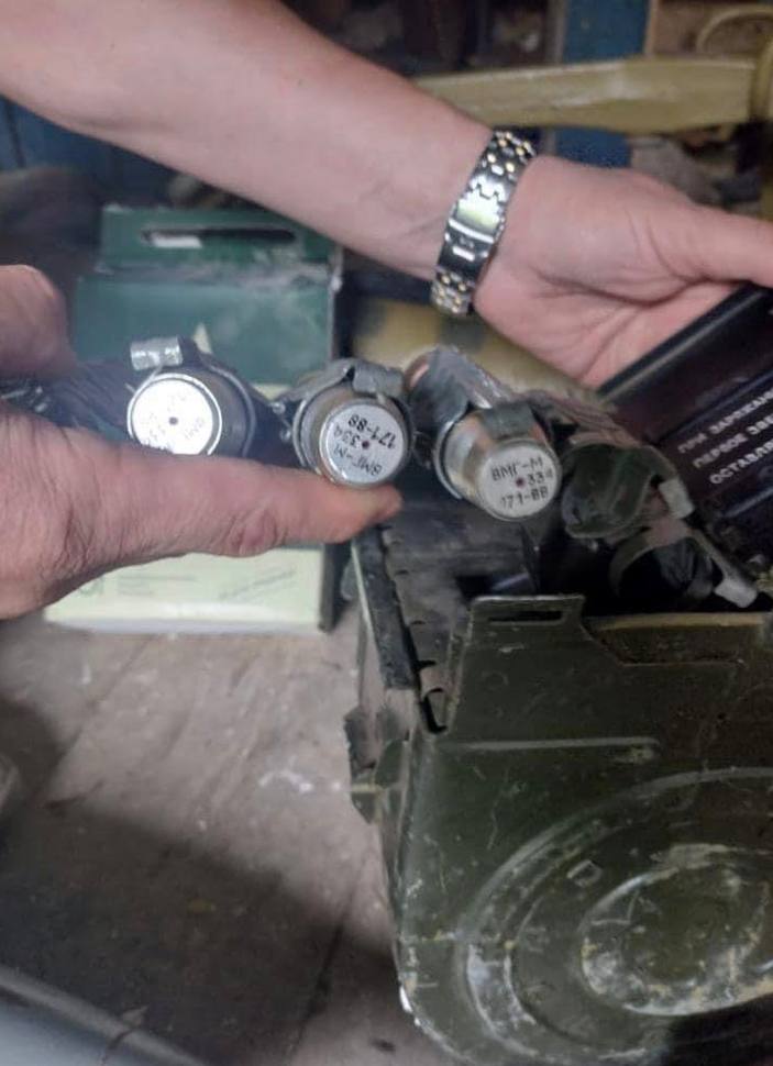 Два тайника с боеприпасами обнаружили на Черниговщине, - Госпогранслужба 04 Два тайника с боеприпасами обнаружили на Черниговщине, - Госпогранслужба 04