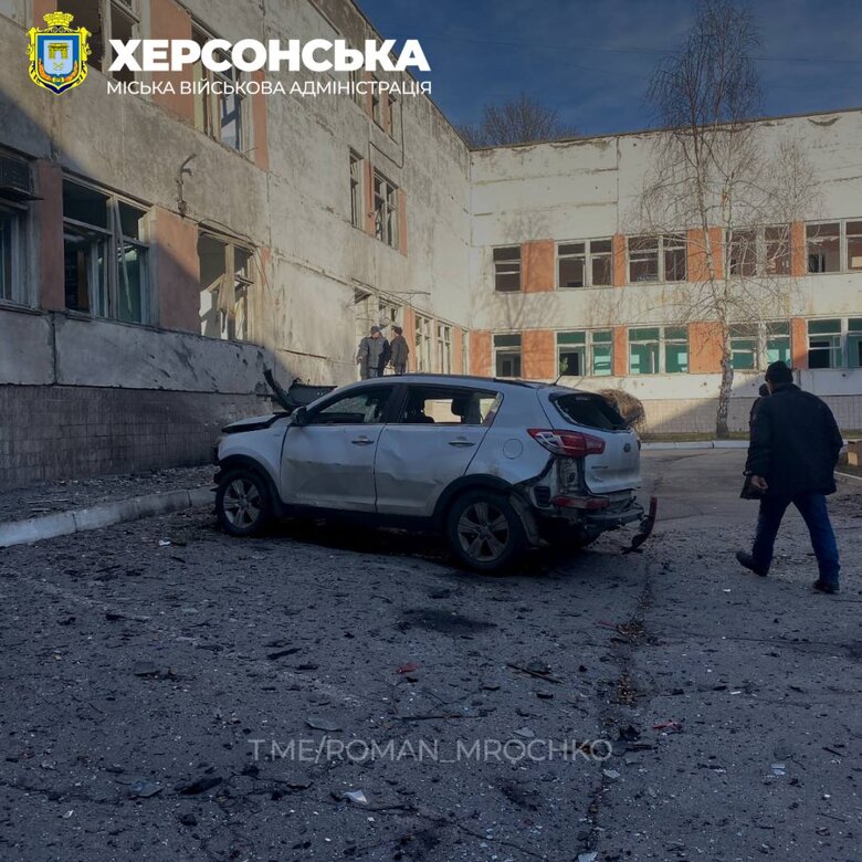 Последствия вражеских обстрелов Степановки на Херсонщине 01