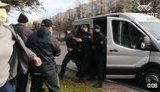 Белорусские силовики применили против участников марша в Витебске слезоточивый газ. ВИДЕО