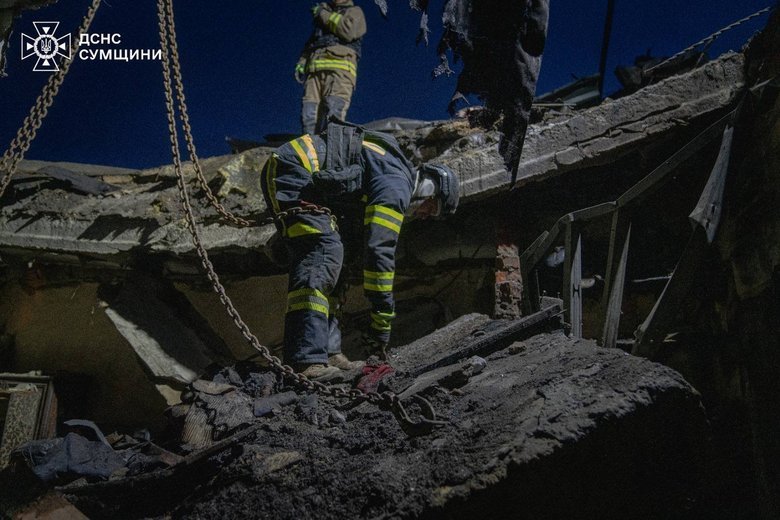 Після ударів по Сумах зросла кількість постраждалих