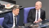 Віцеканцлер - міністр економіки ФРН Роберт Габек та канцлер ФРН Олаф Шольц