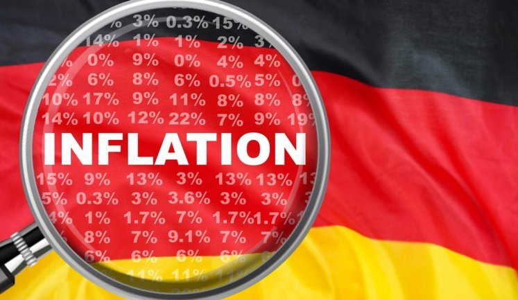 Інфляція в Німеччині підскочила до дев’ятимісячного максимуму, ‒ Bloomberg
