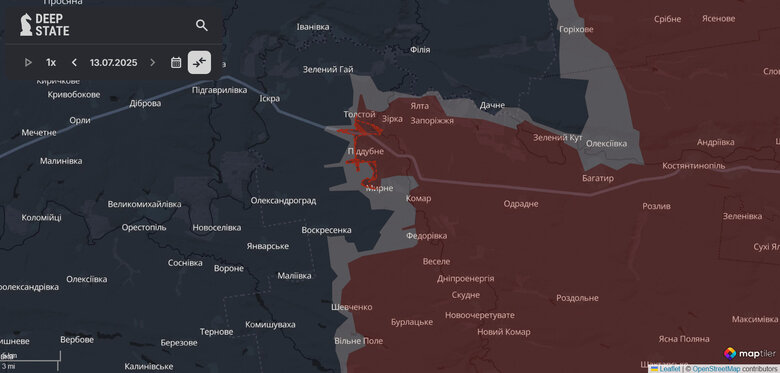 Просування росіян на Донеччині