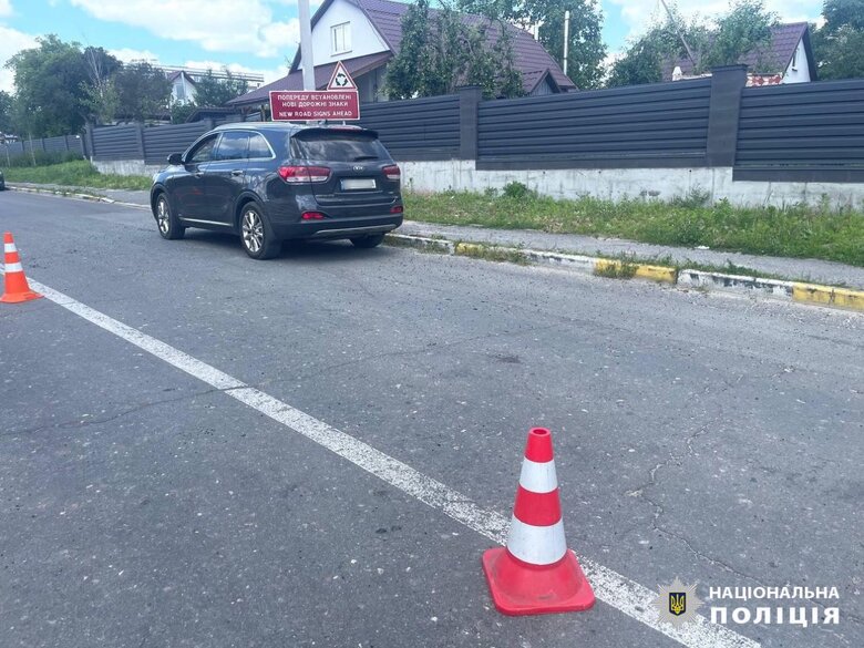У Бучі невідомий підірвав себе гранатою в автівці водія