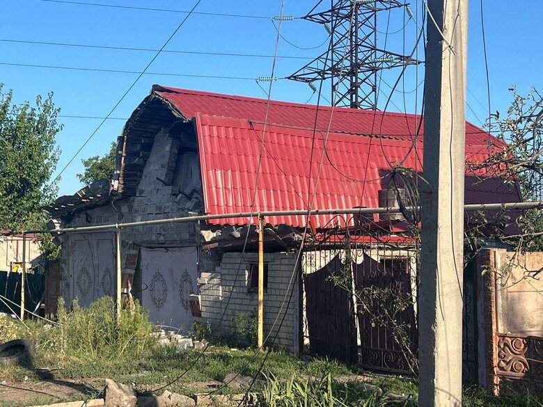 Наслідки обстрілів Донеччини