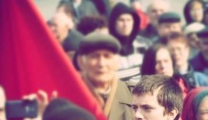 Один из "борцов за стипендию" Стас Сергиенко агитирует за КПУ и дружит с террористами, - волонтер Дейнега. ФОТОрепортаж