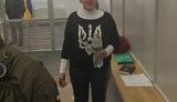 Savchenko trial: indictee in trident-decorated sweater calls Putin to release Ukrainian hostages. PHOTOS