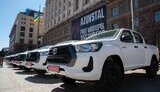 Мер Києва Кличко передав пікапи до 3-ї штурмової бригади