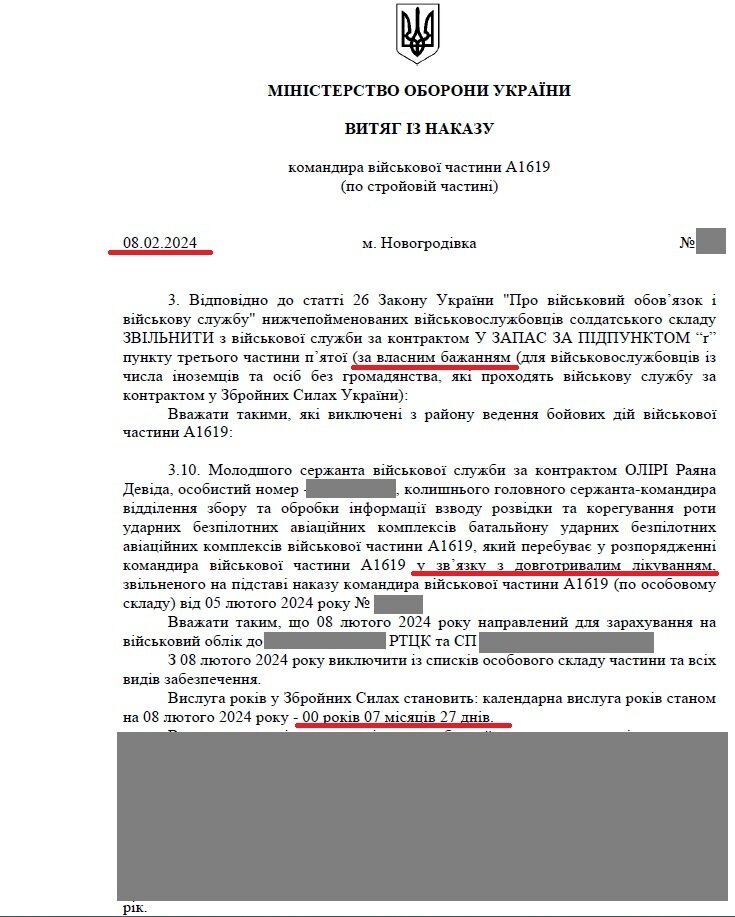 Раян О'Лірі розповів про проблеми у ЗСУ: 59 бригада відреагувала