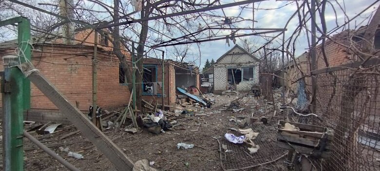 последствия вражеских обстрелов Донетчины
