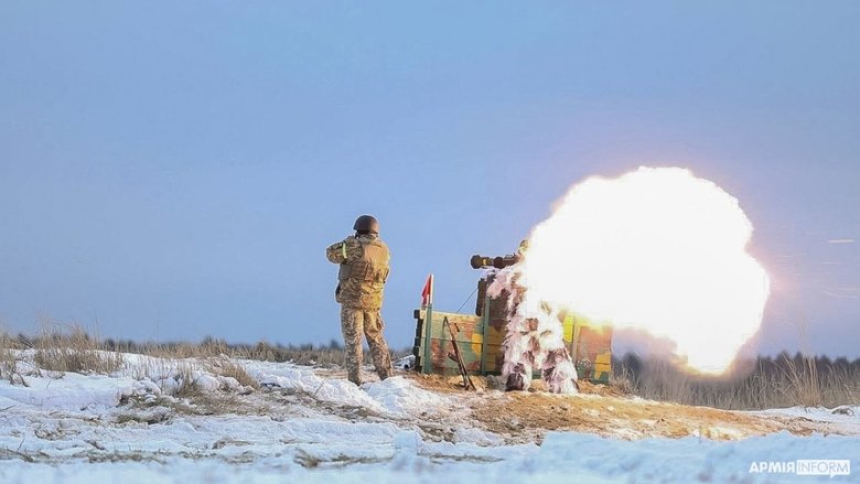 Українські військовослужбовці тренувалися використовувати американські гранатомети М141 06