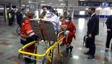 German military plane to fly wounded Ukrainian soldiers for treatment. PHOTO