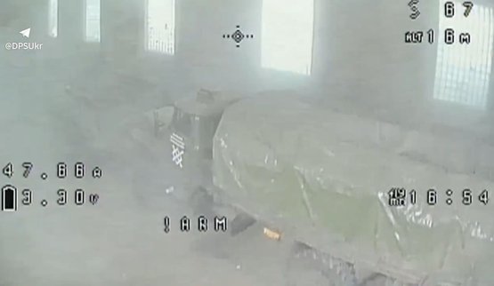 Прикордонники бригади Гарт уразили ангар з російською технікою поблизу кордону