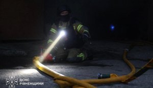 Enemy shelling of business in Rivne region: two people injured, fire broke out. VIDEO+PHOTOS
