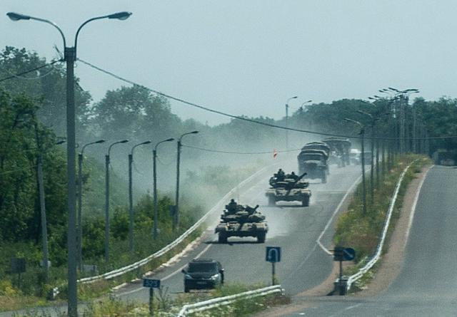 россия донбасс танки