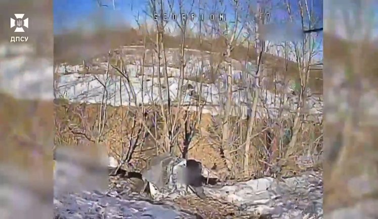 Дрони бригади "Форпост" ліквідували 8 окупантів, які намагалися сховатися від аеророзвідки. ВIДЕО