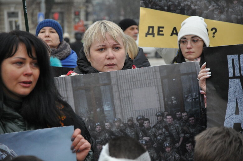 Action AZOV Regiment: Christmas in captivity took place in center of Kyiv 52