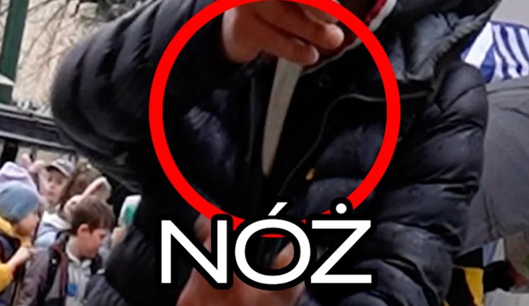 Украинец в Кракове угрожал ножом блогерам и повредил автомобиль – его могут выслать из Польши. ВИДЕО