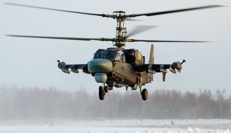 Z-channels complain about loss of Ka-52 helicopter: two pilots killed
