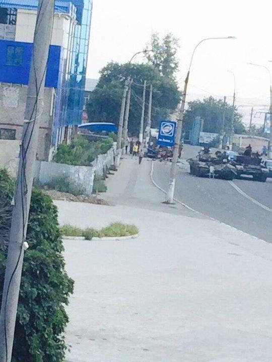 танк террористы