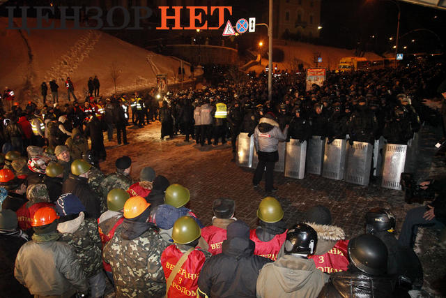 штурм евромайдана