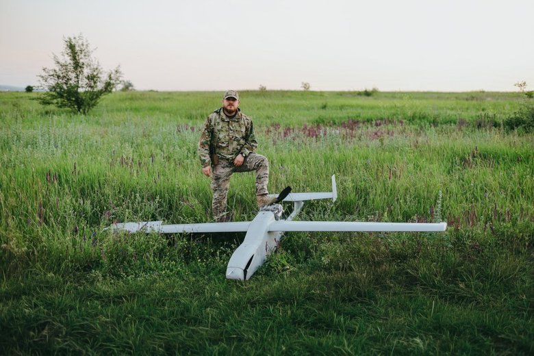 На фото збитий російський ударний БпЛА "КУБ-10Э"