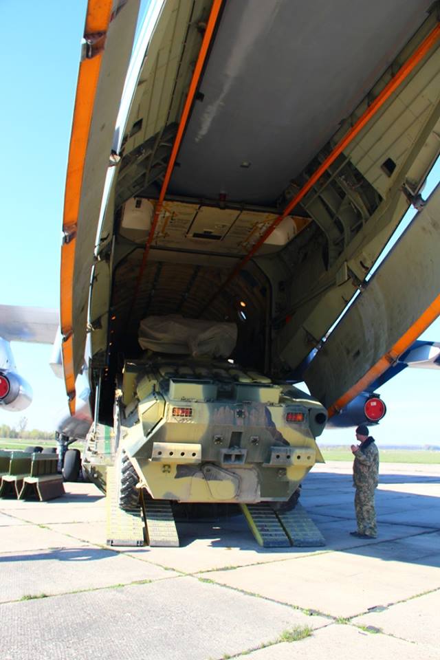 Airborne unit drills loading military hardware onboard IL-76 carrier in Zhytomyr region 03