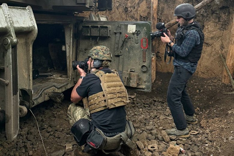 journalists on the front line