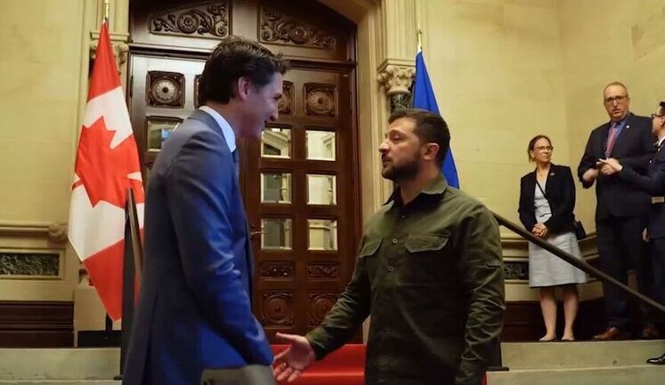 Поговорили з Трюдо про оборонні потреби України, - Зеленський. ВIДЕО
