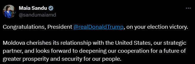 Європейські лідери вітають Трампа із перемогою