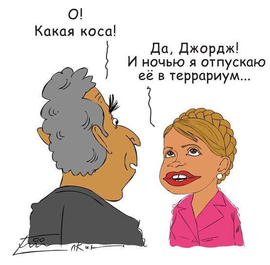 Живая коса Юли