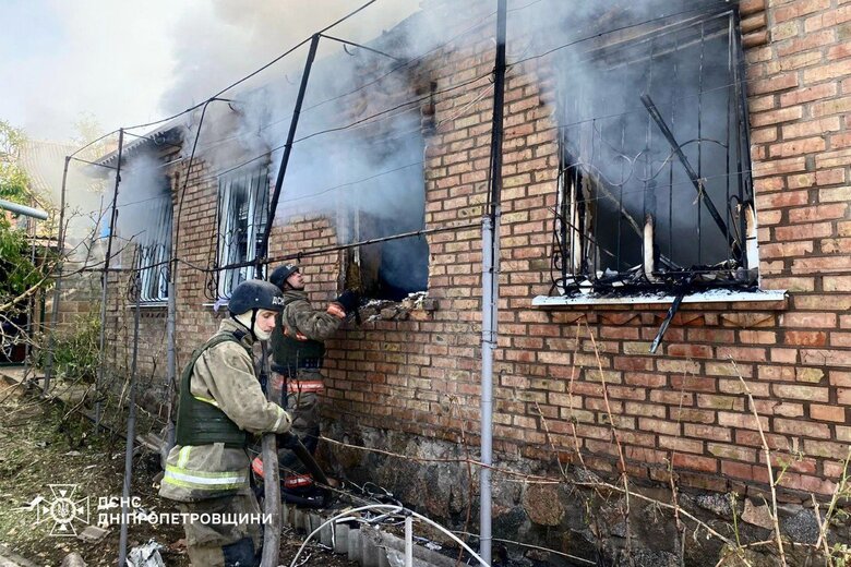 attack on rescuers in Nikopol