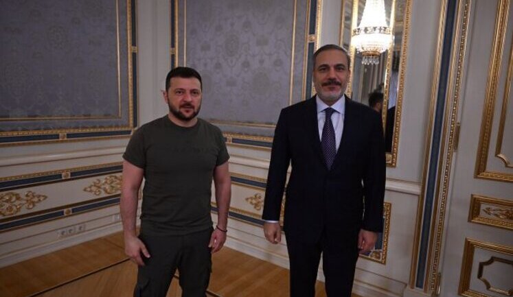Zelensky met with Minister of Foreign Affairs of Turkey, Fidan. VIDEO
