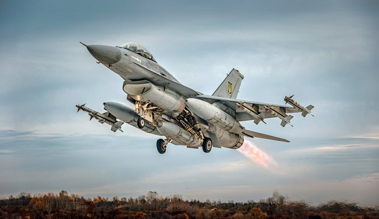 F-16 and Mirage-2000 aircraft shot down at least 10 enemy missiles last night - Air Force
