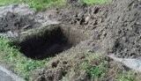 Вандалы раскопали массовое захоронение жертв Холокоста в Ривном. ФОТО