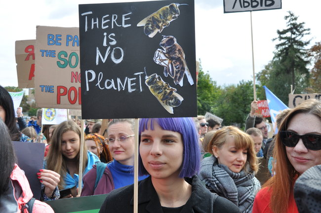 Global Climate Strike held in Kyiv 07