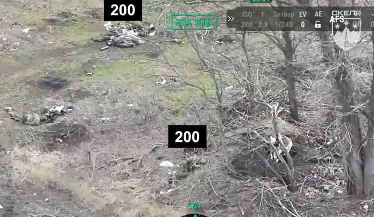 Бійці 425-го ОШП показали десятки ліквідованих окупантів поблизу Тернового. ВIДЕО